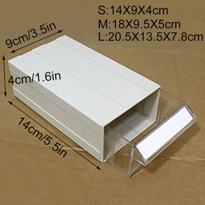 Plastic Storage Container Toy Box Component Cabinet Combined Drawer Organizer Makeup Boxes Home Office Desktop Accessories