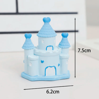 Princess Prince Castle Happy Birthday Decoration Home Dinner Baking Cupcake Cake Topper Cake Flags Event Pary Supplies Love Gift