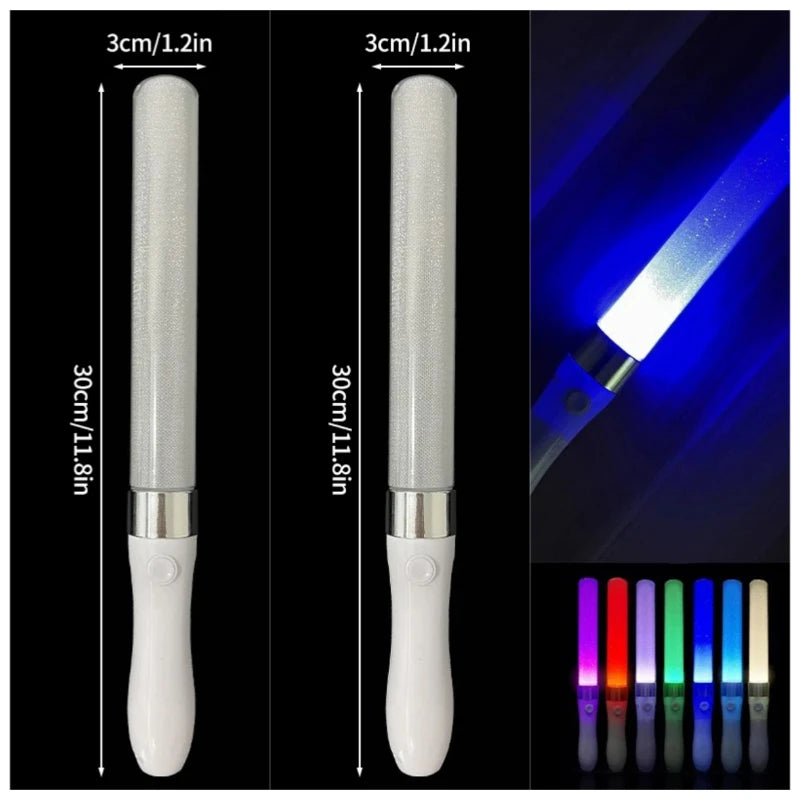 Lightstick Kpop Light Glow Stick Luminous Support Rod Concert Glow in The Dark Glowing Material Idol Concert Party 응원봉