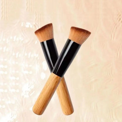 Portable Angled Makeup Brushes Flat Top Multifunctional Concealer Makeup Brushes Professional Soft Cosmetic Makeup Tool