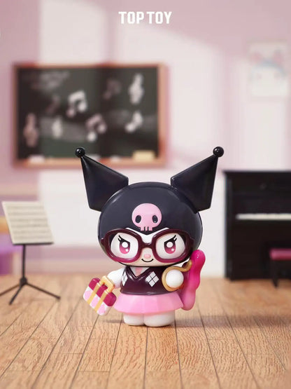 Sanrio Characters Kuromi Blind Box Sparkling Idol Series Trendy Doll Garage Kit Desktop Ornament Children Birthday Toy Gift