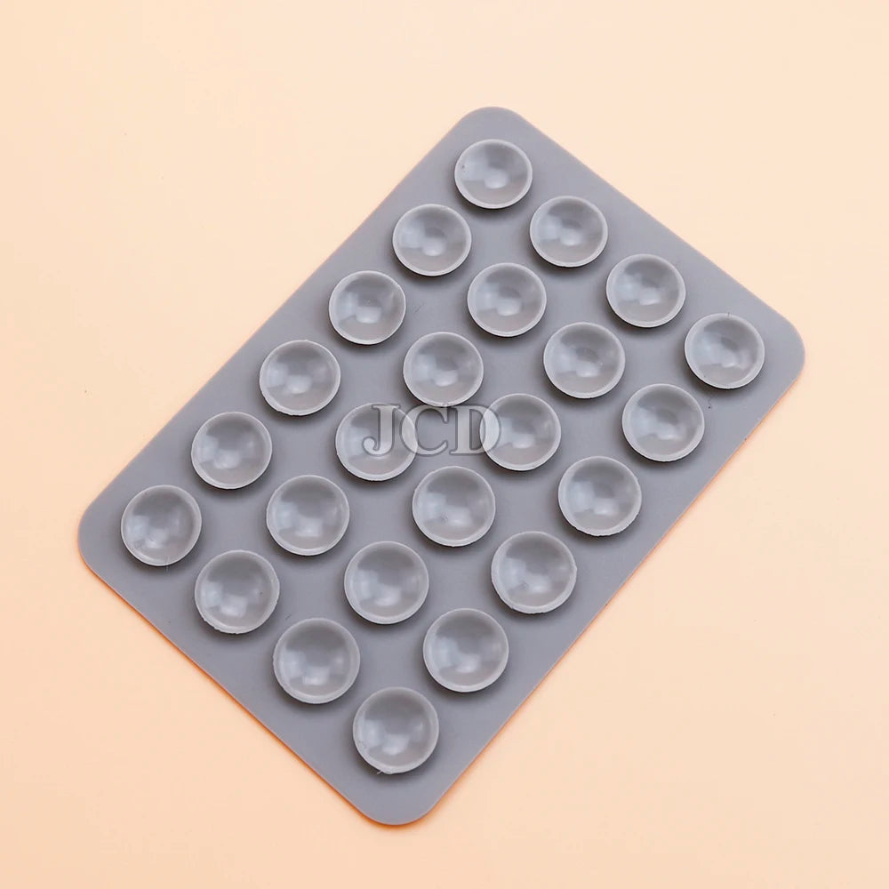 Silicone Suction Pad Back Sticker Suction Cup Phone Holder Silicone Cup Mat Smartphone Wall Stand Fixed For Glass Ceramic Tiles