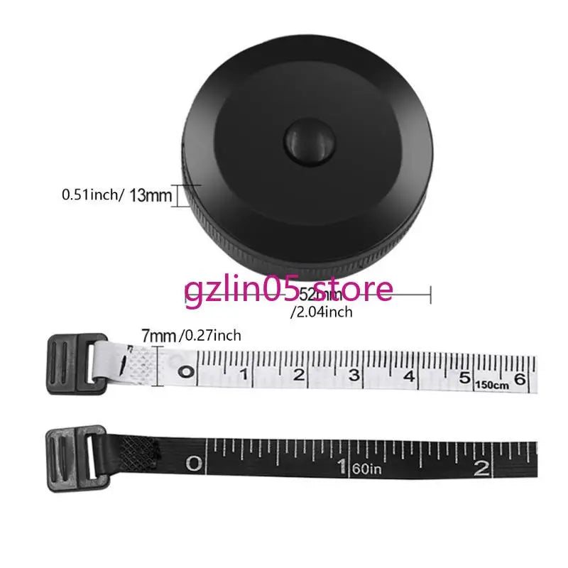 L5YE Boby Measuring Tape Soft Tape Measure Retractable Double Scale Tape Tailor Ruler 150cm/60in Tape Meter Measuring Tape