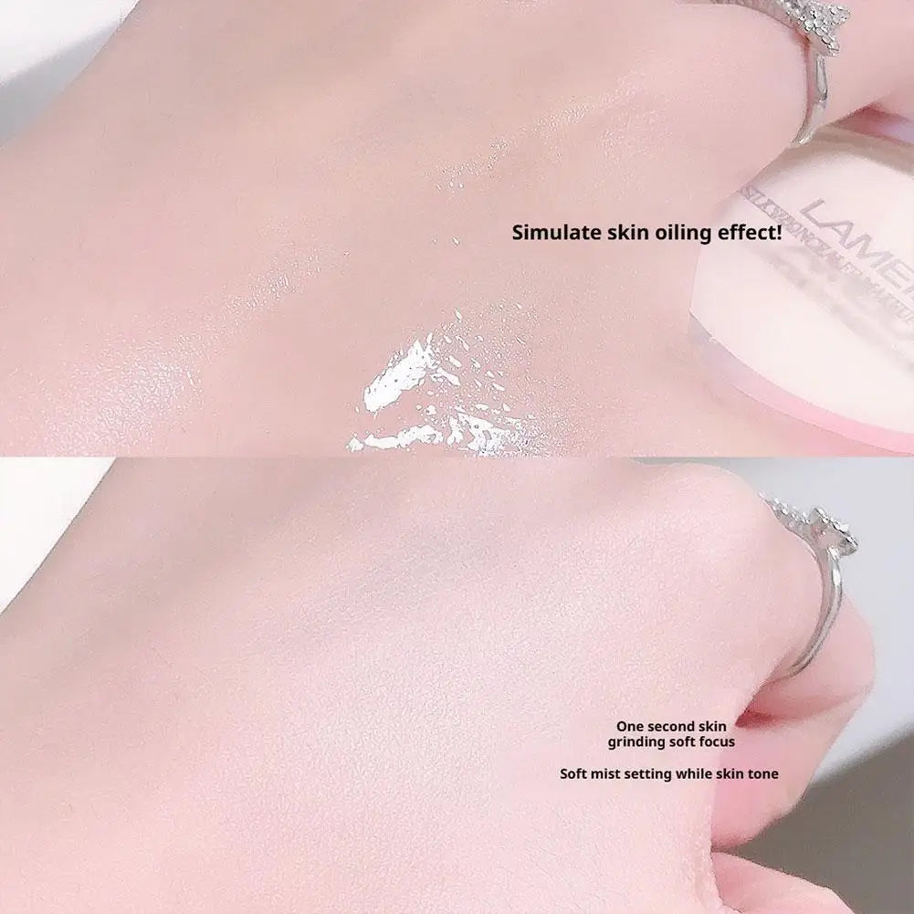 Matte Soft-Focus Setting Powder Touch-up & Setting Concealing Oil-control Waterproof & Sweatproof Long-lasting Makeup