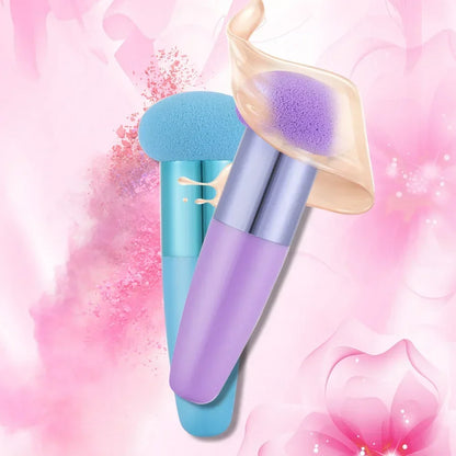 Кисти Для Макияжа Cream Foundation Makeup Brushes Mushroom Head Liquid Sponge Brush Smooth Shaped Cosmetic Tool