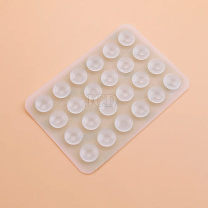 Silicone Suction Pad Back Sticker Suction Cup Phone Holder Silicone Cup Mat Smartphone Wall Stand Fixed For Glass Ceramic Tiles