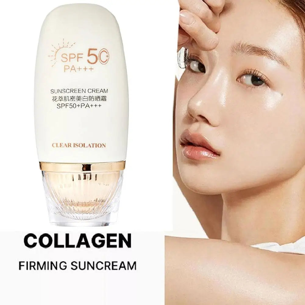50g Screen Spf50+ Screen Lotion Body Skin Cream Skin Moisturizing Body Oil-control Protective Care Face Cr G3g0