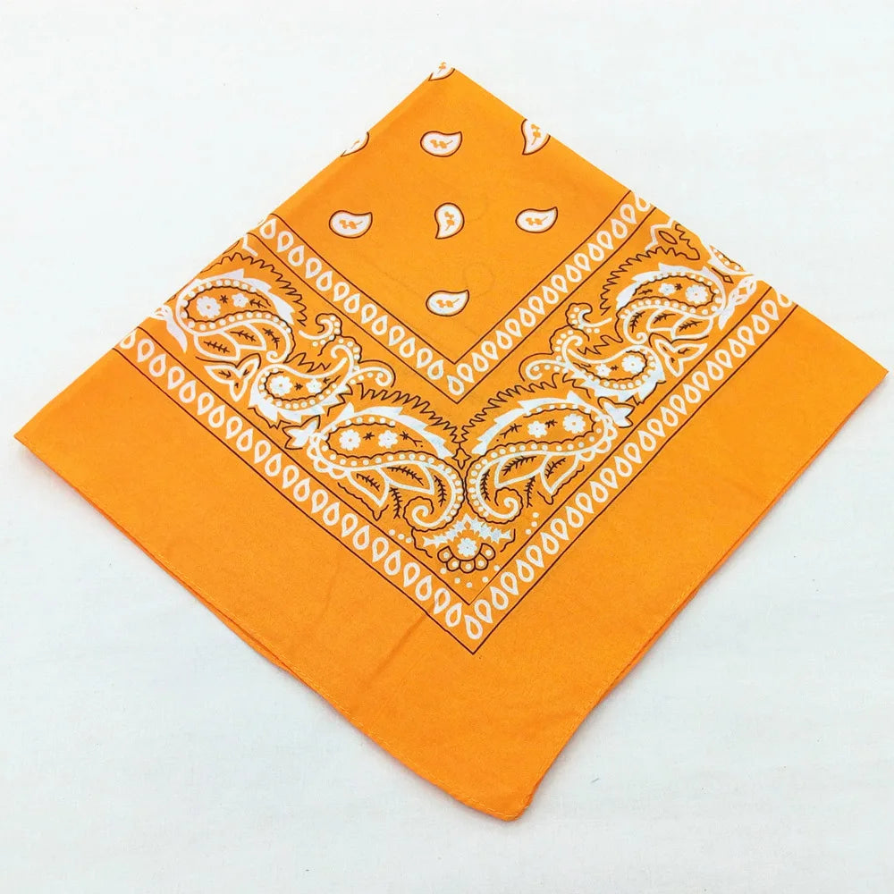 Hip Hop Bandana 23 Styles Man Women Fashion Outdoor Headbands Hair Band Wrist Wraps Hair Scarves High Quality Hair Accessories