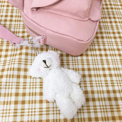 Japanese Style Small Bag Female Fashion Wild Cute Messenger Kitty Bag ins Korean Student Canvas Shoulder Bag Mobile Phone Pouch