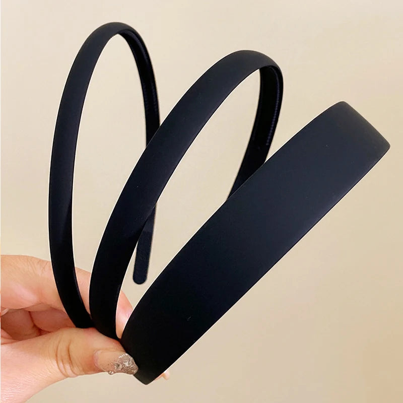 5/9pc Anti slip Toothed Hair Band Set Women's Men's Simple Frame Head Shampoo bangs Broken Hair Pressing Bracket Scrub Ornament