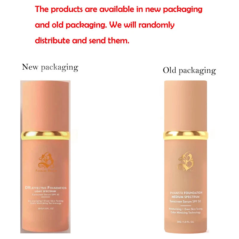 4-in-1 Foundation Magic Color Changing Foundation Liquid Soft Matte Long Lasting Hydrating Makeup Base maquiagem Spf 50
