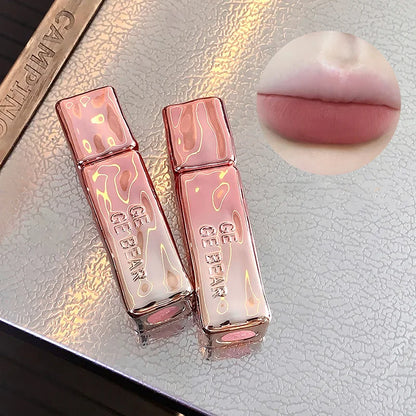 GegeBear Velvet Matte Air Lip Mousse: Long-Lasting, Non-Fading Formula-Natural Look with a Dewy High-Shine Finish for a Radiant