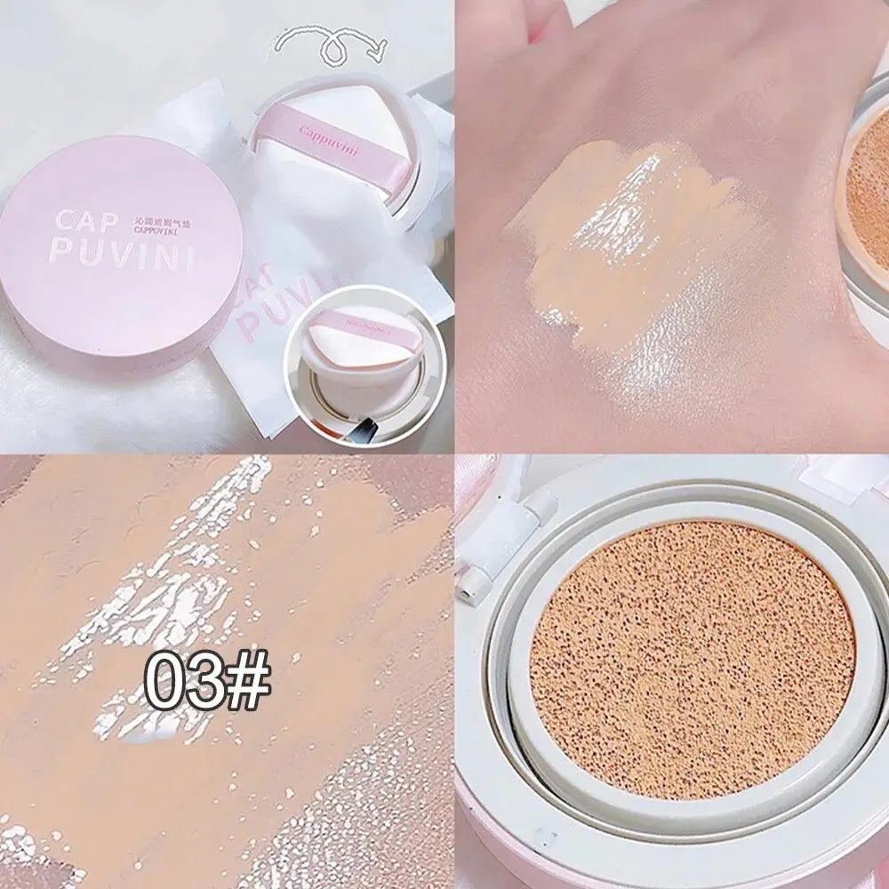 Concealer Air Cushion Naturally Long-lasting Makeup Brightening, Modifying Dullness Not Easy To Get Stuck Cappuvini Liquid Found