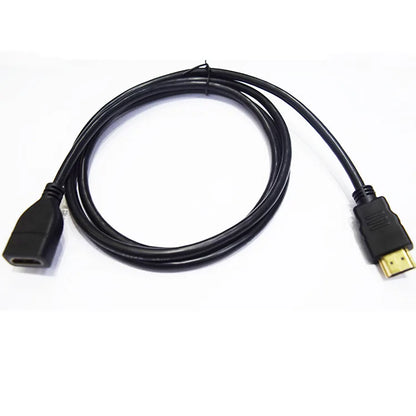 15cm/30cm/50cm/1m/1.5m/2m/3m HDMI male to female extension cable version 1.4 HDMI high-definition video adapter extension cable