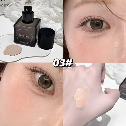 Gege Bear Clear Flawless Foundation, Natural, Hydrating, Long-Lasting, Coverage for Dry and Oily Skin Types to Even Skin Tone