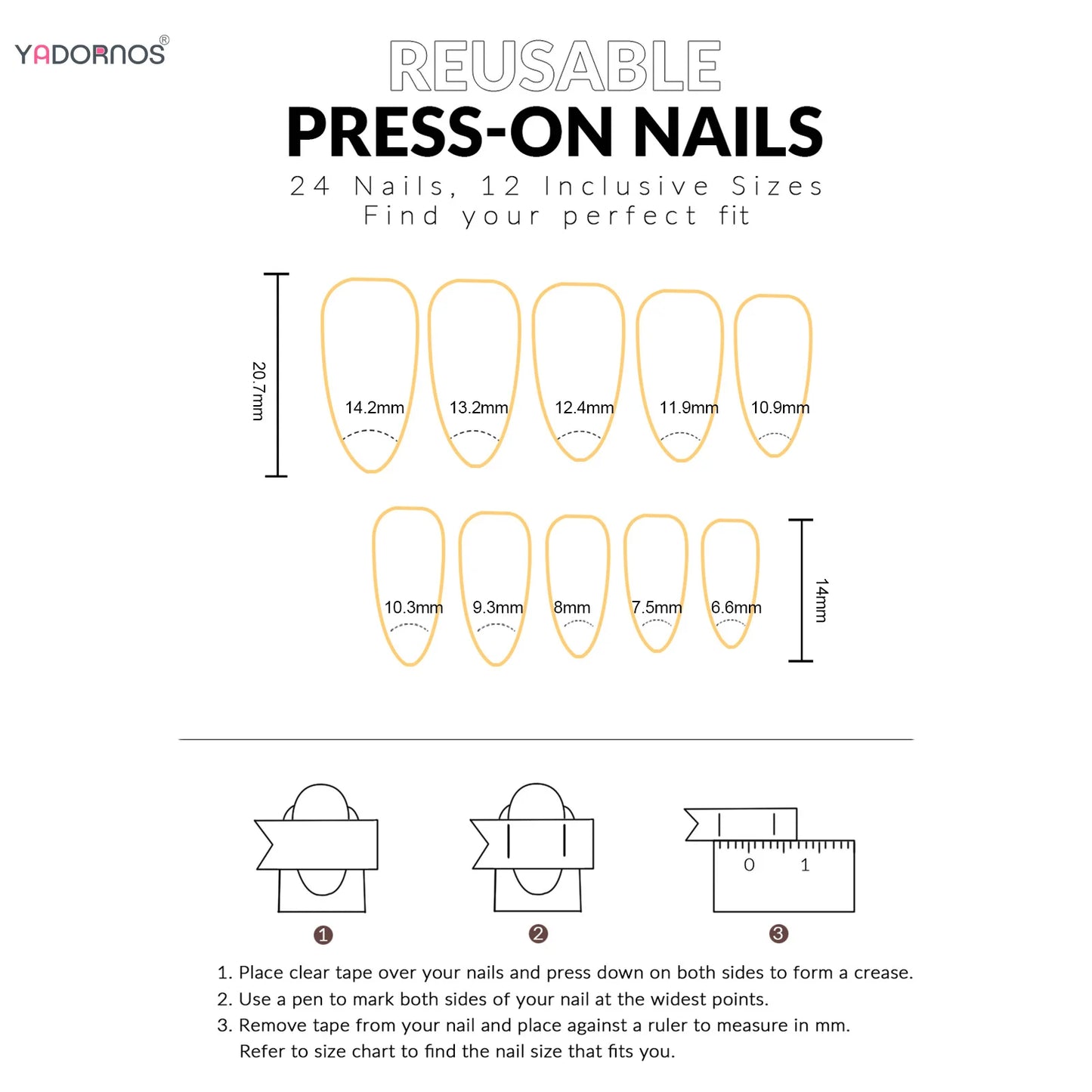 24pcs Glossy Red Cat's Eye Press On Nails Full Cover Nude Color Wearable Almond False Nails Charms Detachable Fake Nail For Girl
