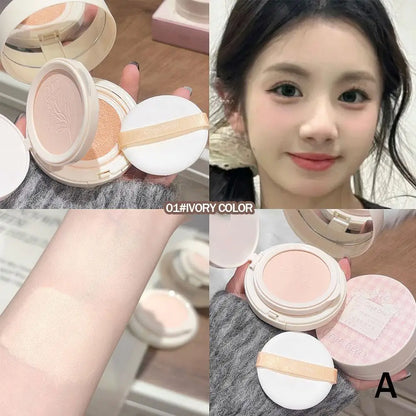 Gege Bear Air Cushion BB Cream Concealer Moisturizing Waterproof Long Lasting Natural Brighten Oil Control Liquid Foundation