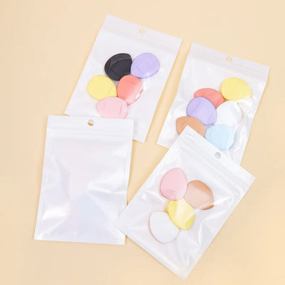 Mini Thumb Tip Foundation Puff Dry Wet Use Concealer Makeup Sponge Setting Powder Portable Cosmetic Puff for Facial Care