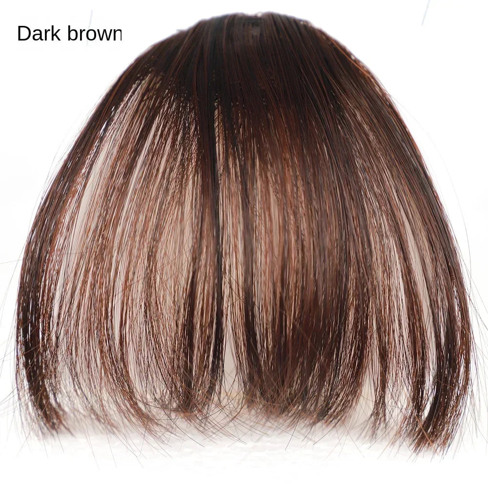 Fake Air Bangs Hair Styling Tools Hair Clip-In Extension Synthetic Hair Fake Fringe Natural False Hairpiece Women Clip In Bangs