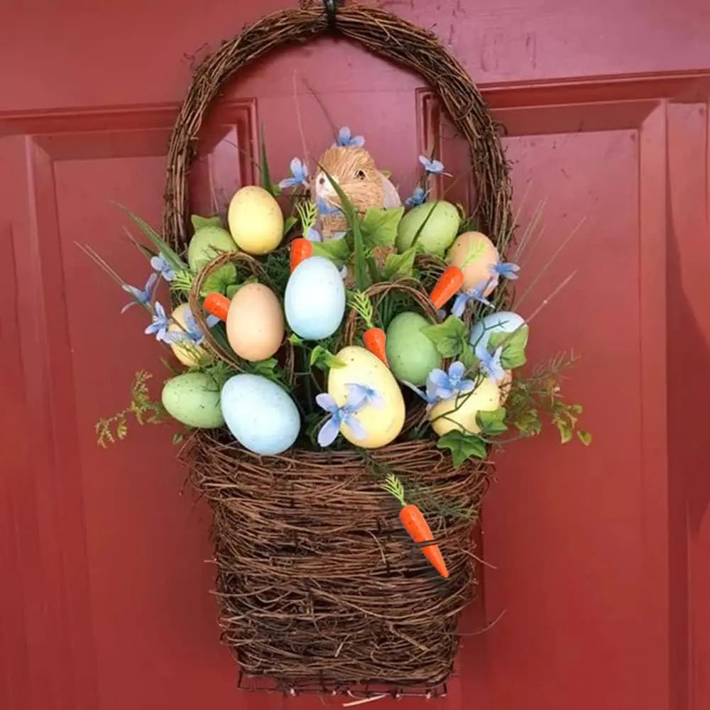 Easter Decoration Artificial Fake Carrots Artificial Carrots Lifelike Mini Carrots For Table Centerpieces Garden Display Home