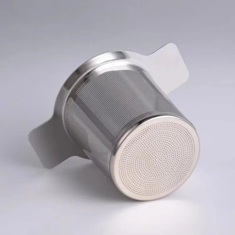High Quality Tea Infuser Stainless Steel Coffee Tea Strainer Grid Binaural Net Leak Tea Mesh Tea Filter Tea Accessory