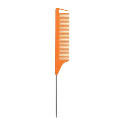 Anti-static Pointed Tail Hair Styling Comb Fine Tooth Barber Accessories Steel Tip Tail Comb Salon Steel Needle Pin Tip Brush