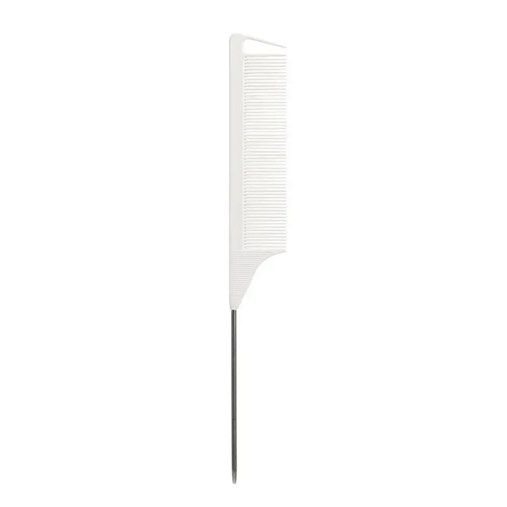 Anti-static Pointed Tail Hair Styling Comb Fine Tooth Barber Accessories Steel Tip Tail Comb Salon Steel Needle Pin Tip Brush