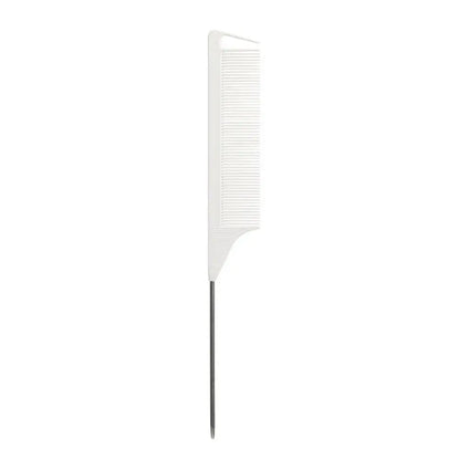 Anti-static Pointed Tail Hair Styling Comb Fine Tooth Barber Accessories Steel Tip Tail Comb Salon Steel Needle Pin Tip Brush
