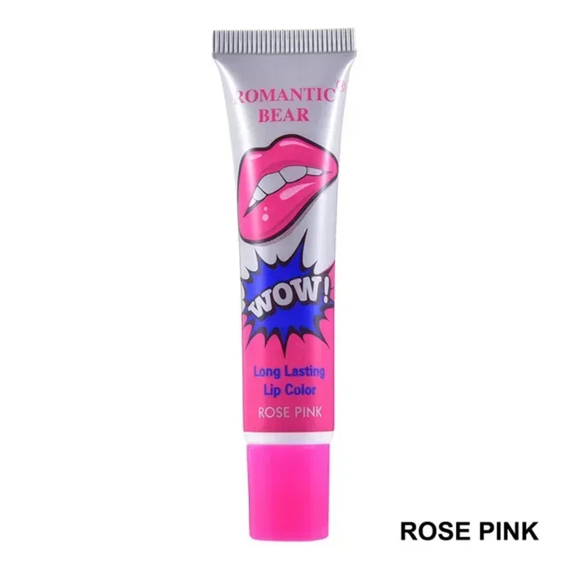 Waterproof Long Lasting Tear Lipstick Lip Gloss Amazing Peel Off Liquid Lipstick Women Sexy Makeup Tear Pull Lips Mask Cosmetics