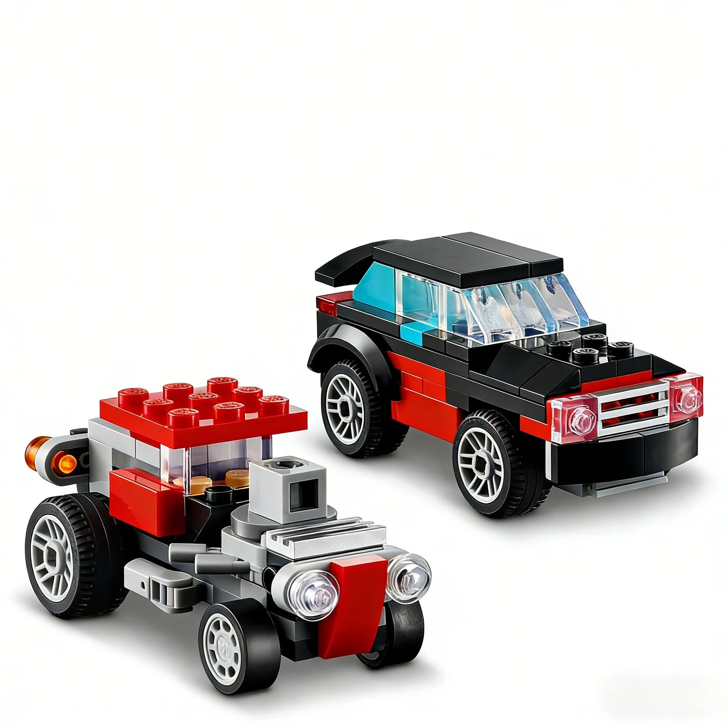 Helicopter Flatbed Transporter 31146 Building Blocks Sets Suitable for Birthday Gifts Compatible with Legoed Particles，270pcs.