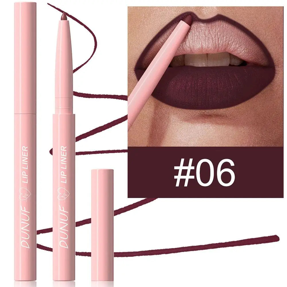 Face Secret Artist Shape Sculpt Lip Liner Pencil Set, Weightless Precise Liner with Super Soft Blendable Texture Matte 12Color