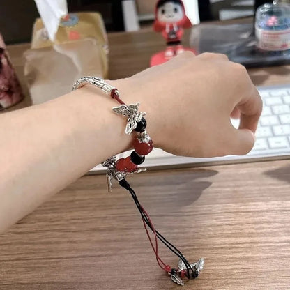 Anime Tian Guan Ci Fu Heaven Official's Blessing Xie Lian Hua Cheng Cosplay Bracelet Beaded Hand Chain Pendant Jewelry Accessory