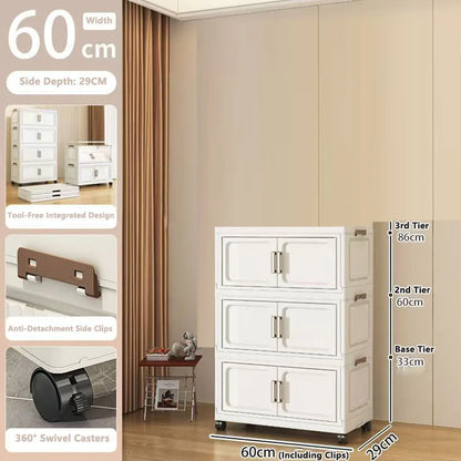 Storage Cabinet Installation Free Storage Cabinet Baby and Kidsren's Clothing Storage Box Snack Plastic Foldableing Storage Cabinet Folding Storage Cabinet Organizer