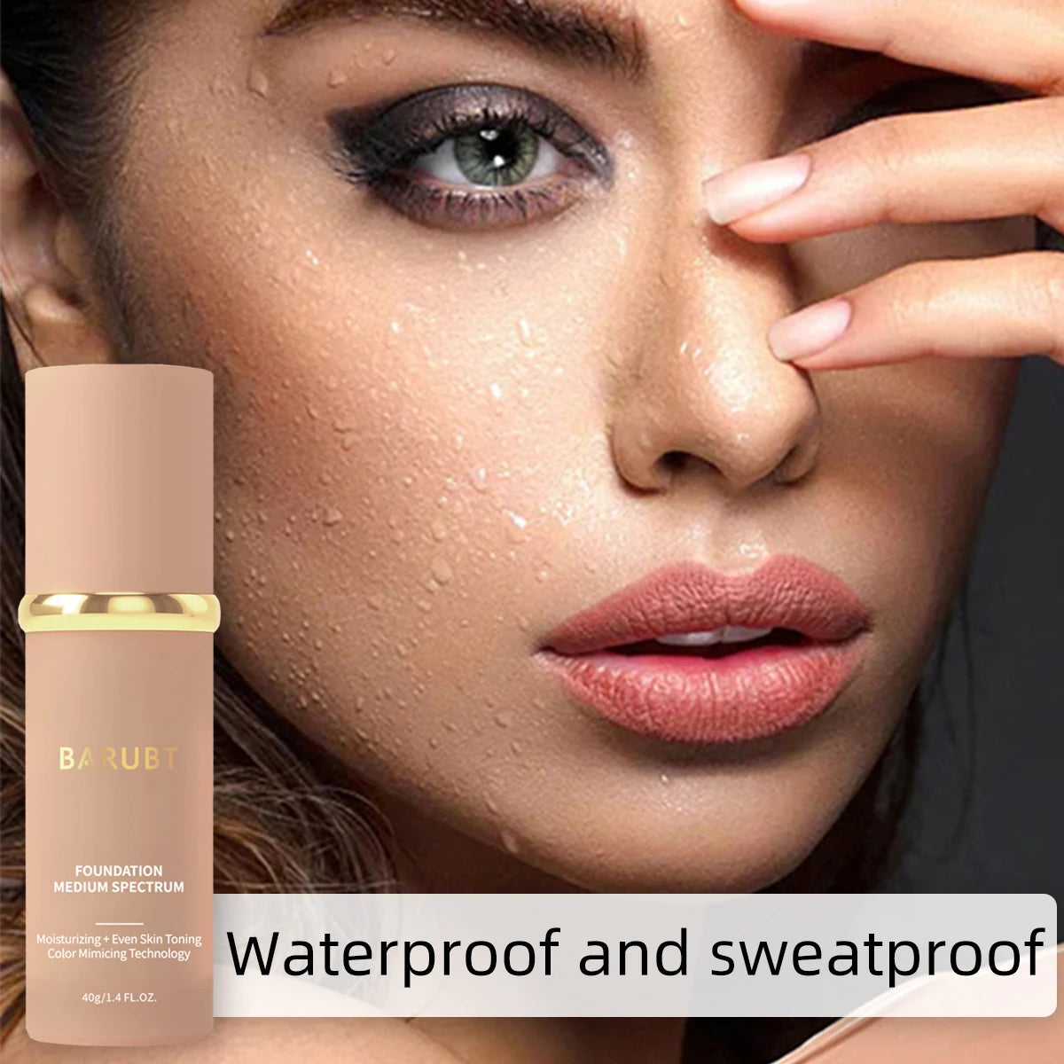BARUBT Temperature Change Facial Cream 30ml Facial Makeup and Cosmetics, Story Moisturizing, Waterproof Sweating and Not Makeup