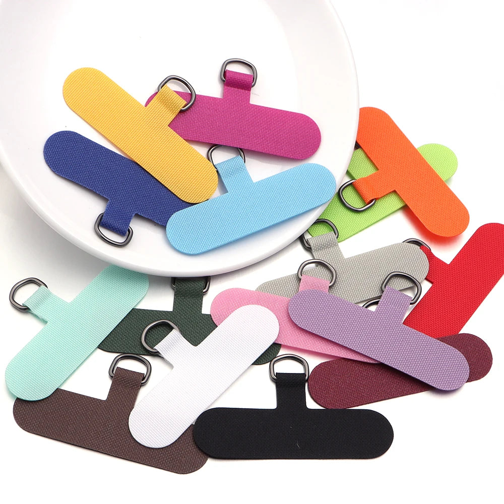 Universal Mobile Phone Lanyard Straps Gasket Anti-lost Nylon Detachable Phone Hanging Cord Patch Replacement Sling Tether Pad