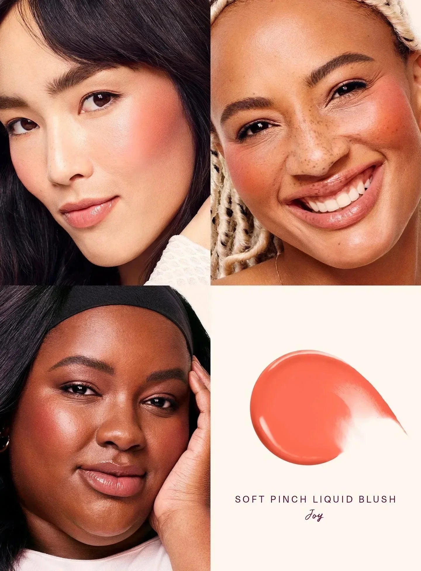 Rare Beauty Lipstick Blush Highlighter Cosmetics Moisturizing Long-Lasting Inspiring Hope Honesty Happiness Joy Makeup with Box