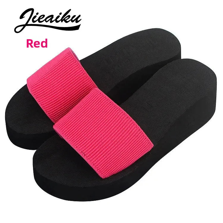 ChoiceHot Sale Of The Season New Summer Thick Bottom Anti-Slip Beach Sandals Women's Fashion Slippers Comfortable EVA Material S