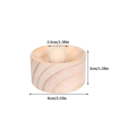 Wooden Dumpling Maker Press Tool Mold and Ball Manual Dough Skin Presser Hand Pie Rolling Tool Quick Dumpling Wrapper Maker