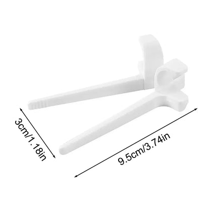 1PC Lazy Fingers Chopsticks - Hands-Free Snack And Game Clip-On Food Holder for Video Streaming No Dirty Hands Required