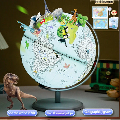 Globe decoration AR intelligent pronunciation desk lamp creative birthday gift for children