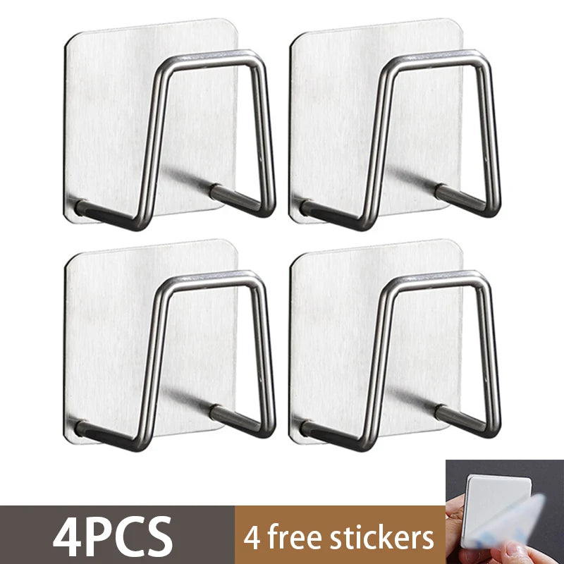 Kitchen Sink Sponge Holder Stainless Steel  Sponge Holder Kitchen Sponge Holder Sink Accessories Under Sink Organizer SNJ003