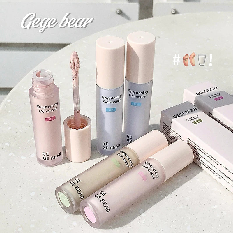 Gege Bear Brightening Concealer Moisturizing Brightens Dullness Covers Dark Circles and Tear Grooves