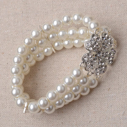 1920s 1950s Women Fashion Jewelry Gatsby Cosplay Accessory Set Pearl Necklace Earring Glove Cigarette Holder Audrey Hepburn