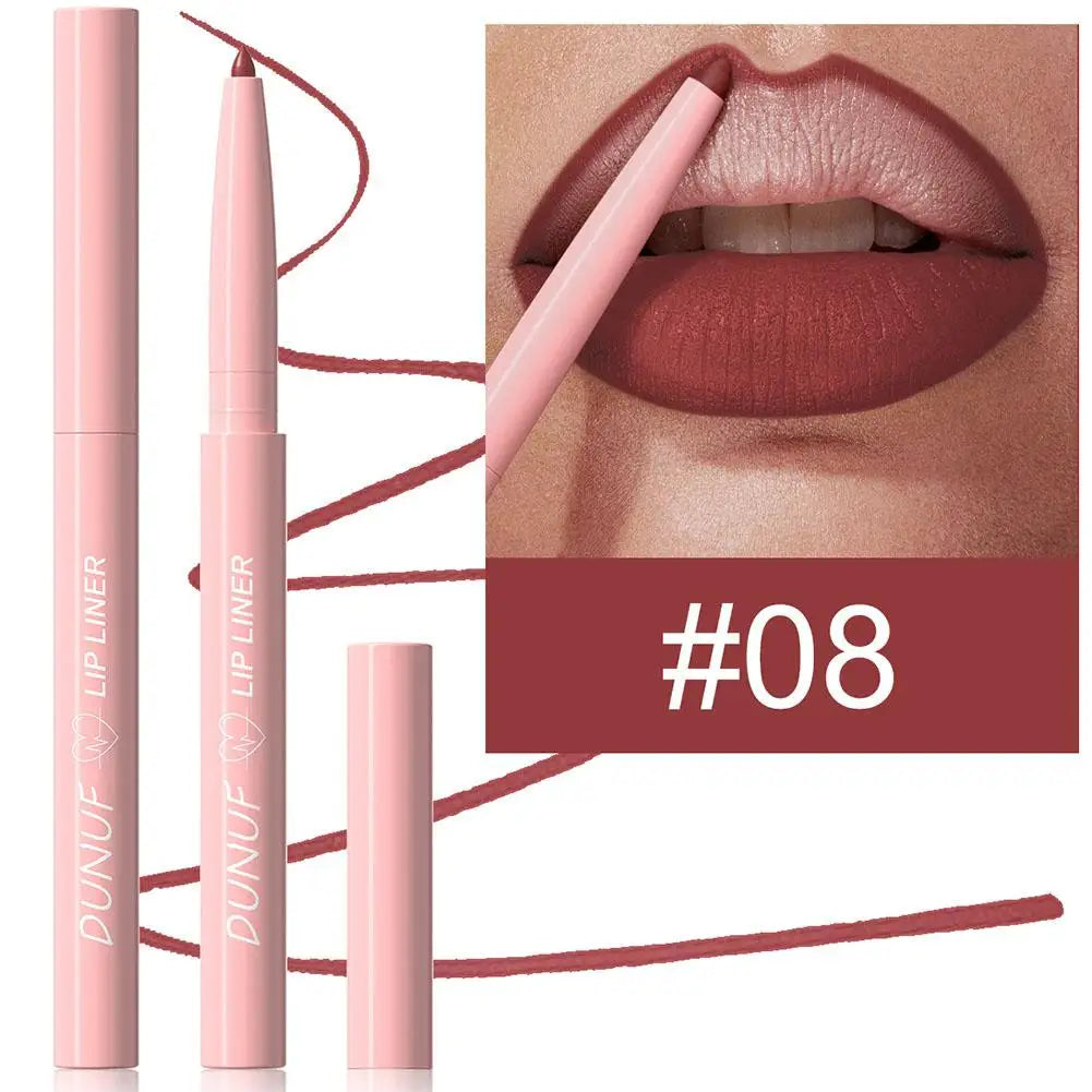 Face Secret Artist Shape Sculpt Lip Liner Pencil Set, Weightless Precise Liner with Super Soft Blendable Texture Matte 12Color