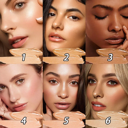 3 In 1 Multi-Function Base Make-UP Liquid Fundation Brighten &Smooth BB Cream Breathable Oil Control Poreless Skin Concealer