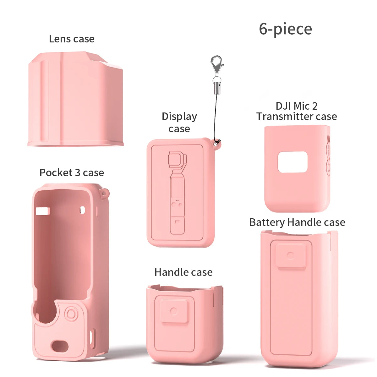 Silicone Case for DJI OSMO Pocket 3 Protective Cover Pocket3 dji Accessories Quality Material case for Osmo Pocket 3