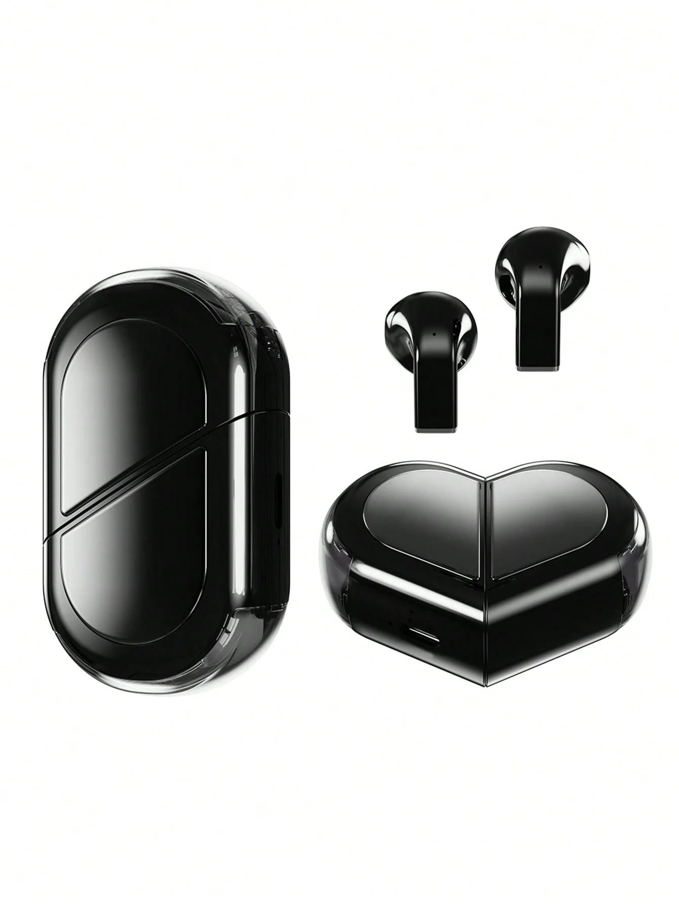 K520 - Wireless Bluetooth Headphones with Ultra Long Battery Life, Comes with Charging Case and Includes Microphone
