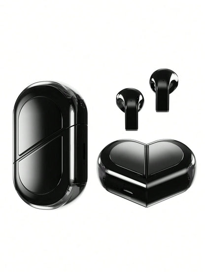 K520 - Wireless Bluetooth Headphones with Ultra Long Battery Life, Comes with Charging Case and Includes Microphone