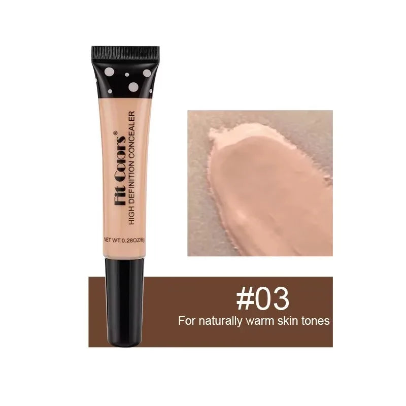 High Quality Professional Makeup Base Foundation Cream for Face Concealer Contouring for Face Bronzer Beauty Women's Cosmetics