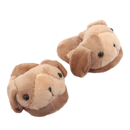 Plush Doll Shoes Dog Tiger Frog Porket Slippers For 1/3 BJD,American 18 Inch&43cm Baby New Born Doll OG Girl Doll Shoes Gift Toy